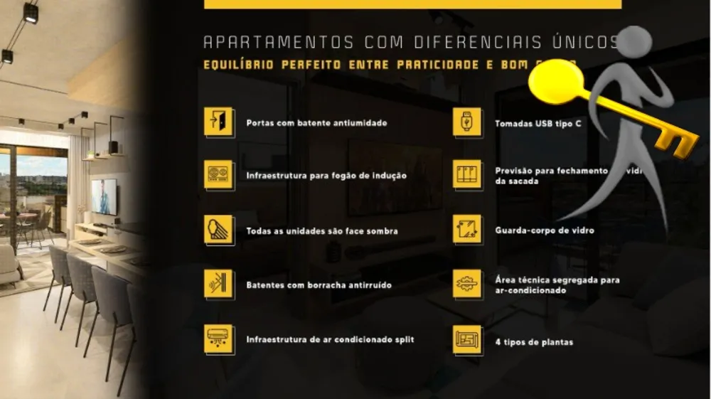 Apartamento, 2 quartos, 50 m² - Foto 8