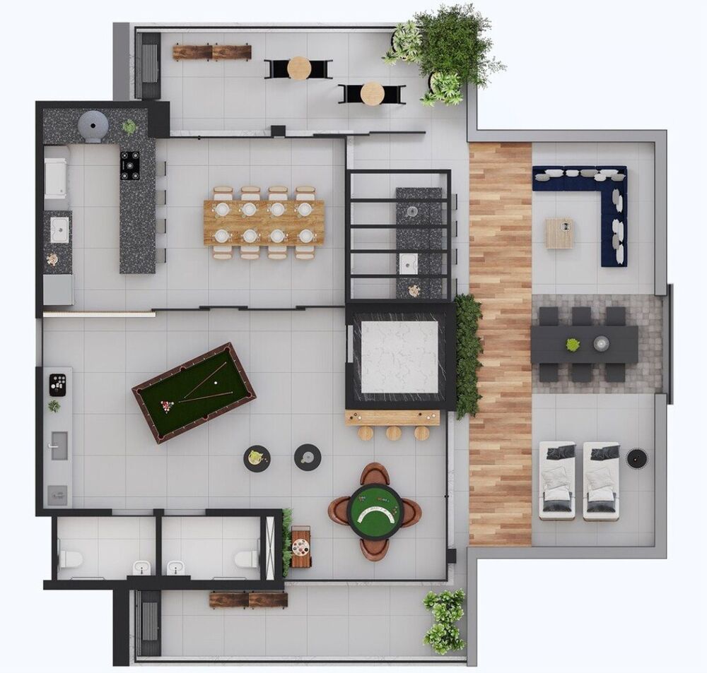 Apartamento à venda com 1 quarto, 37m² - Foto 35