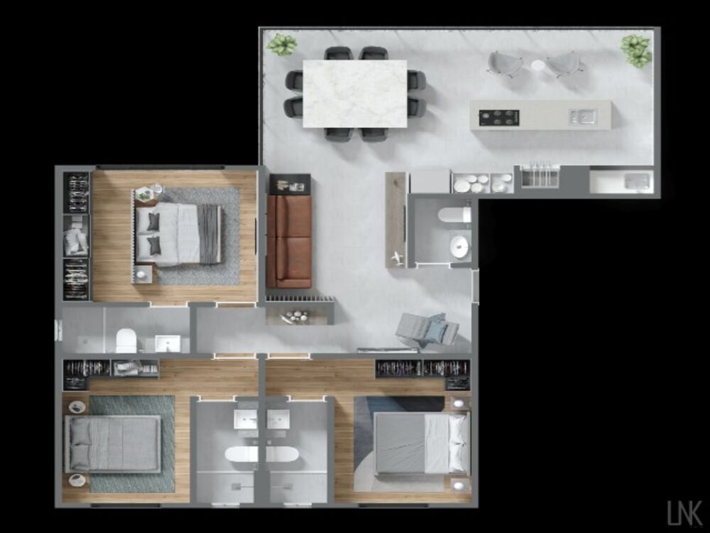 Apartamento, 2 quartos, 100 m² - Foto 6