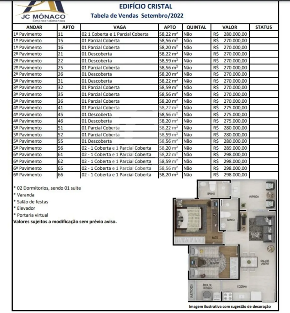Apartamento, 2 quartos, 58 m² - Foto 5