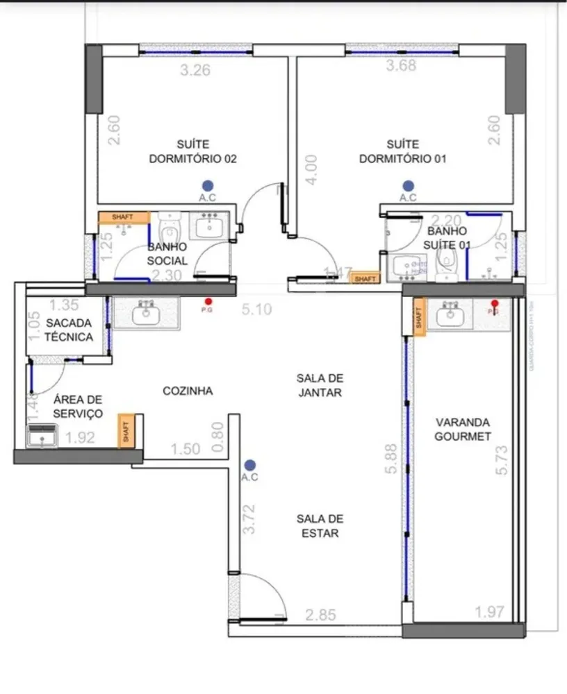 Apartamento, 2 quartos, 78 m² - Foto 5