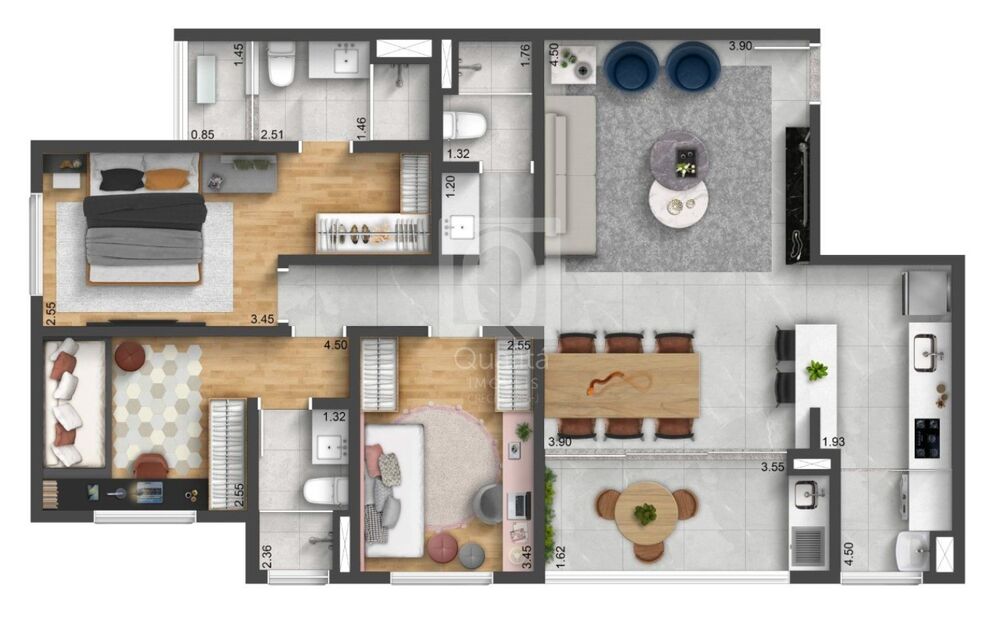 Apartamento, 3 quartos, 97 m² - Foto 24
