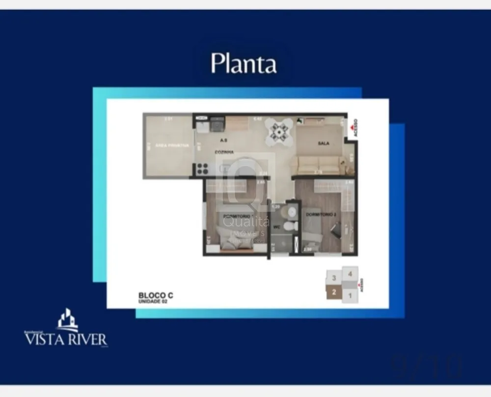 Apartamento, 2 quartos, 42 m² - Foto 4
