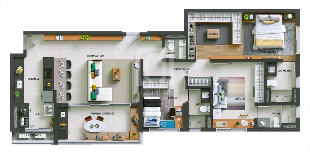 Apartamento, 3 quartos, 127 m² - Foto 15