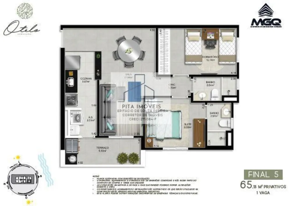 Apartamento, 3 quartos, 81 m² - Foto 6