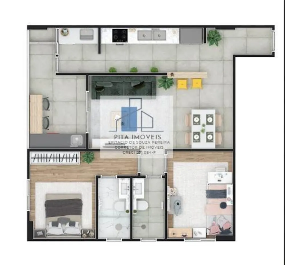 Apartamento, 2 quartos, 67 m² - Foto 15