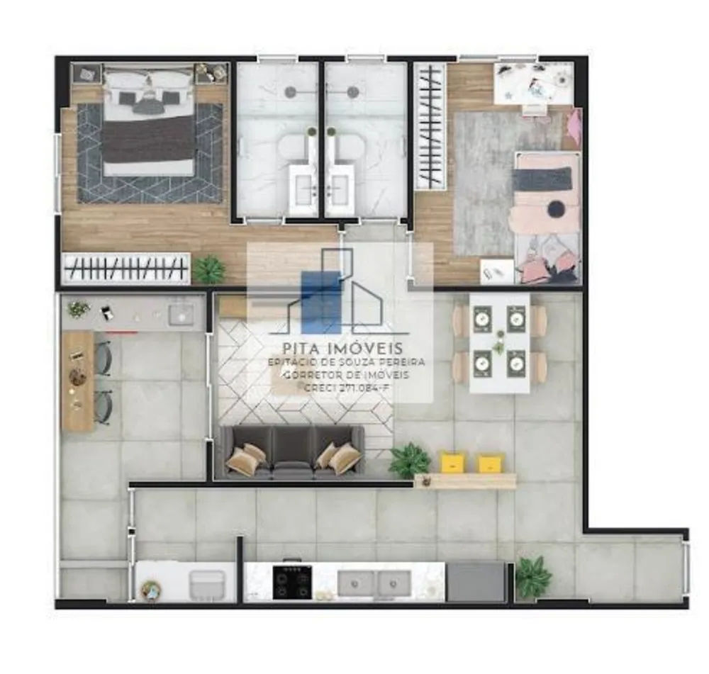 Apartamento, 2 quartos, 67 m² - Foto 17