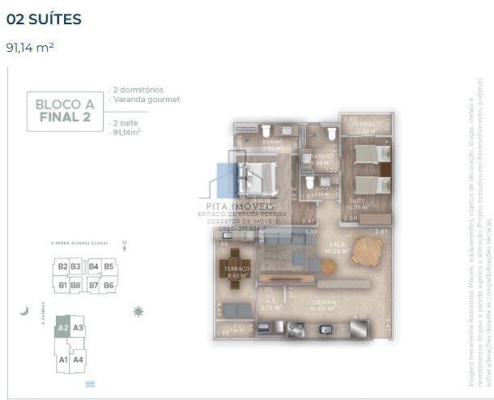 Apartamento, 2 quartos, 91 m² - Foto 10