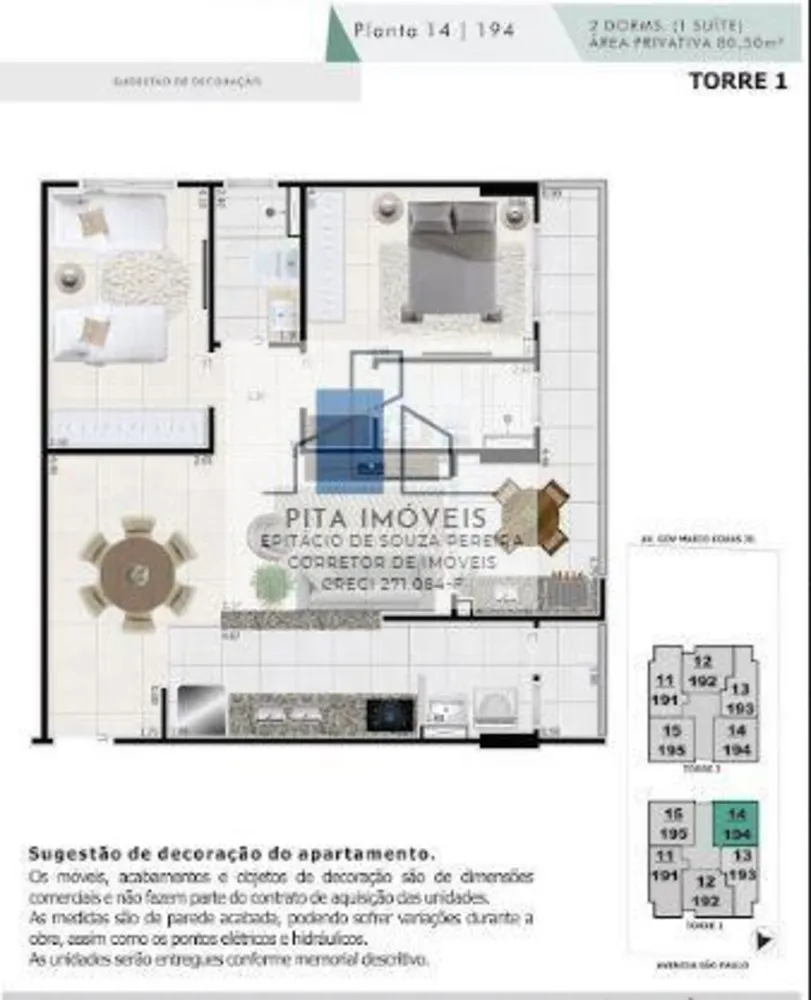 Apartamento, 2 quartos, 80 m² - Foto 16