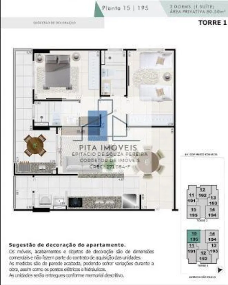 Apartamento, 2 quartos, 80 m² - Foto 17
