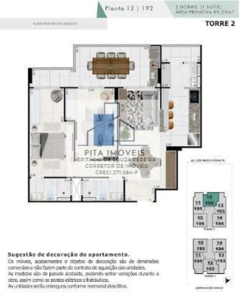 Apartamento, 2 quartos, 80 m² - Foto 18