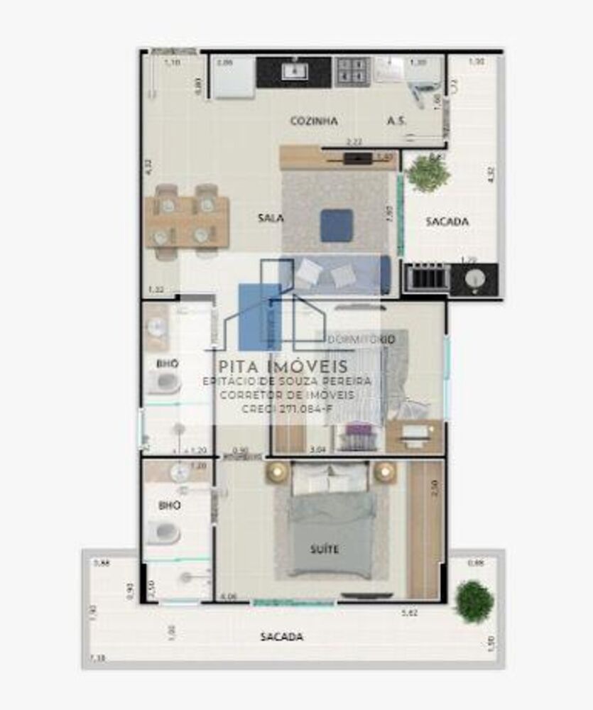 Apartamento, 2 quartos, 71 m² - Foto 17