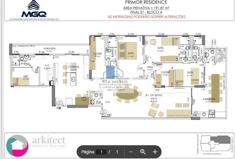 Apartamento, 3 quartos, 191 m² - Foto 20