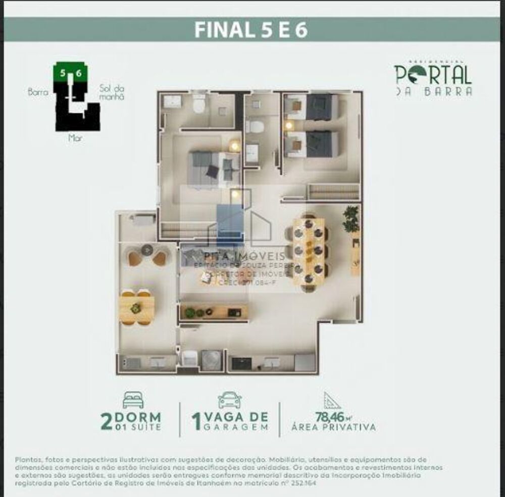Apartamento, 2 quartos, 78 m² - Foto 8