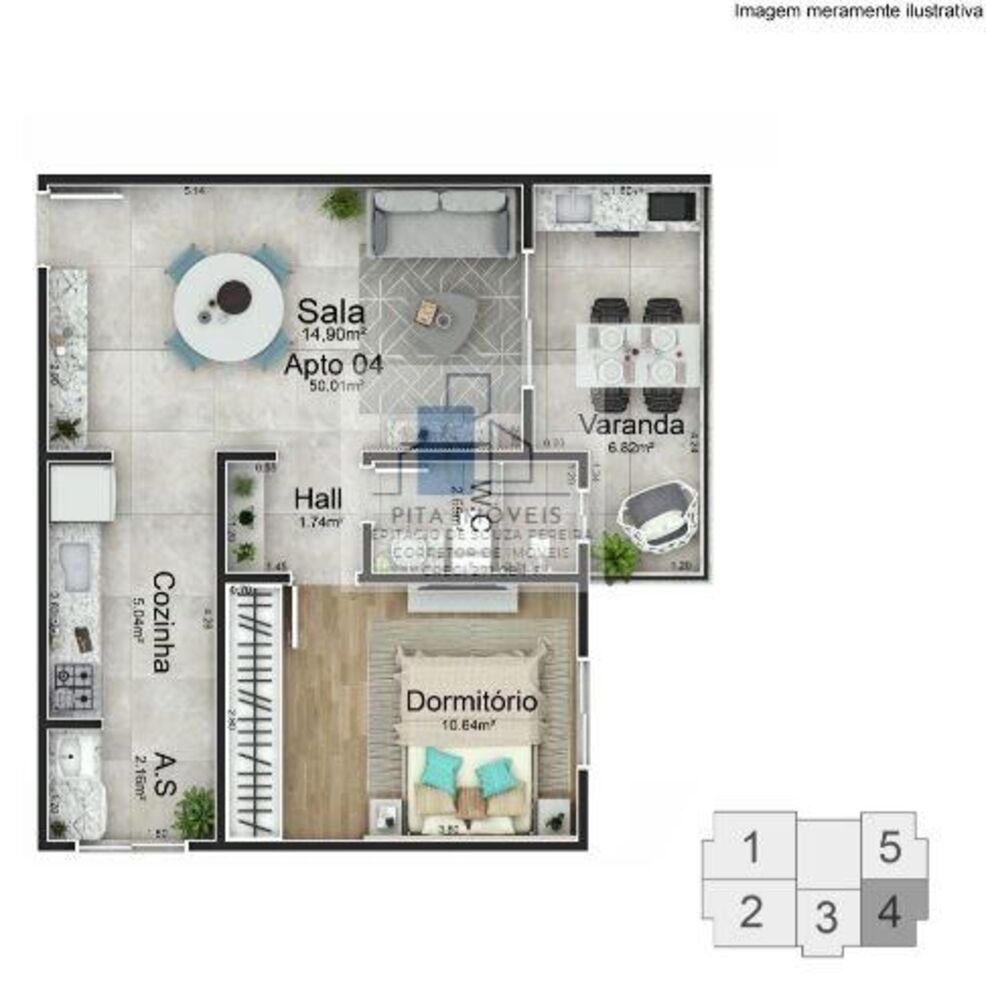Cobertura à venda com 3 quartos, 100m² - Foto 12