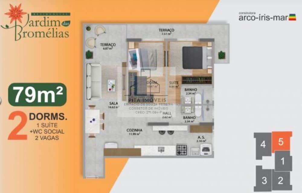 Apartamento, 2 quartos, 85 m² - Foto 37