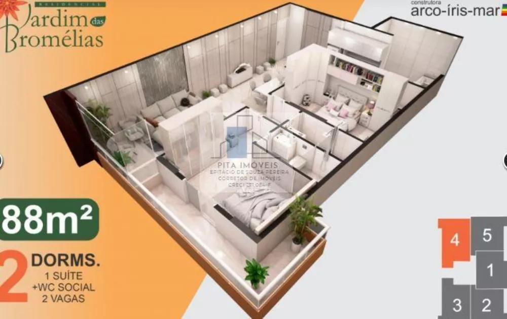 Apartamento, 2 quartos, 85 m² - Foto 7