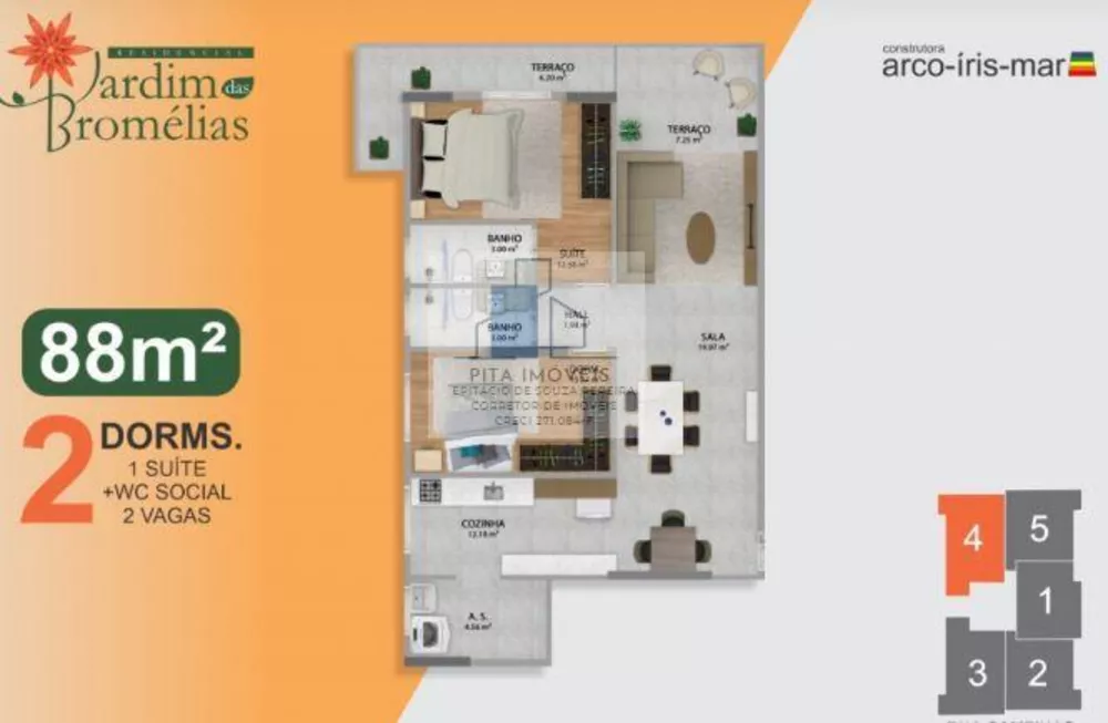 Apartamento, 2 quartos, 85 m² - Foto 9
