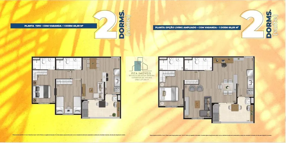 Apartamento, 2 quartos, 60 m² - Foto 12