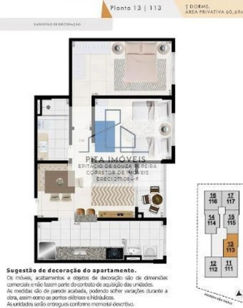 Apartamento, 2 quartos, 60 m² - Foto 5