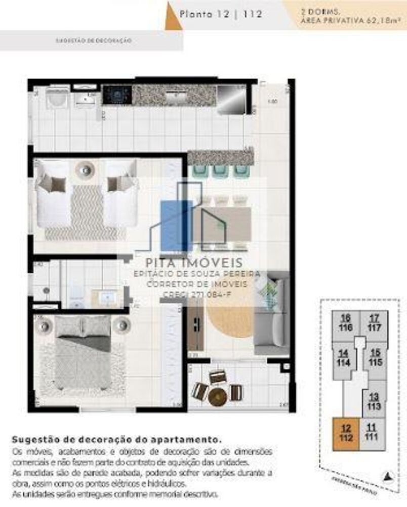 Apartamento, 2 quartos, 60 m² - Foto 4