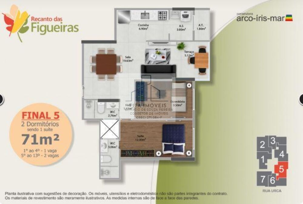 Apartamento, 2 quartos, 66 m² - Foto 23