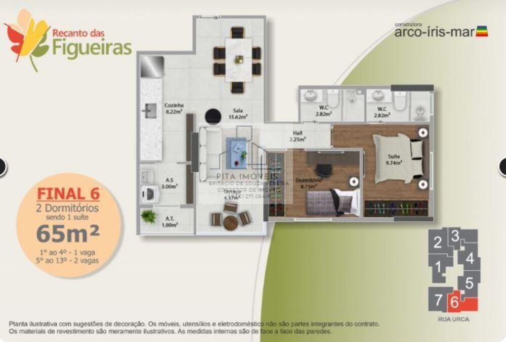 Apartamento, 2 quartos, 66 m² - Foto 36