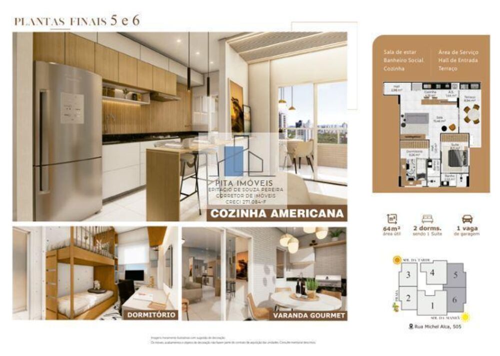 Apartamento, 2 quartos, 63 m² - Foto 4