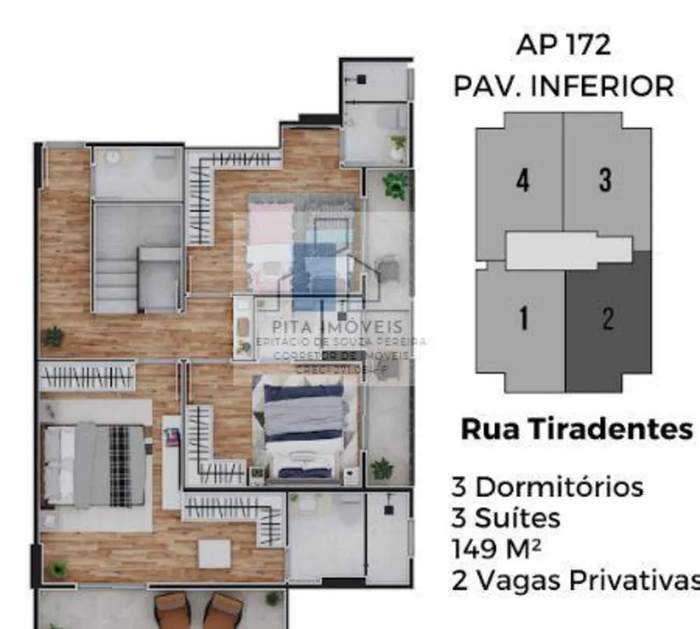 Apartamento, 2 quartos, 87 m² - Foto 14