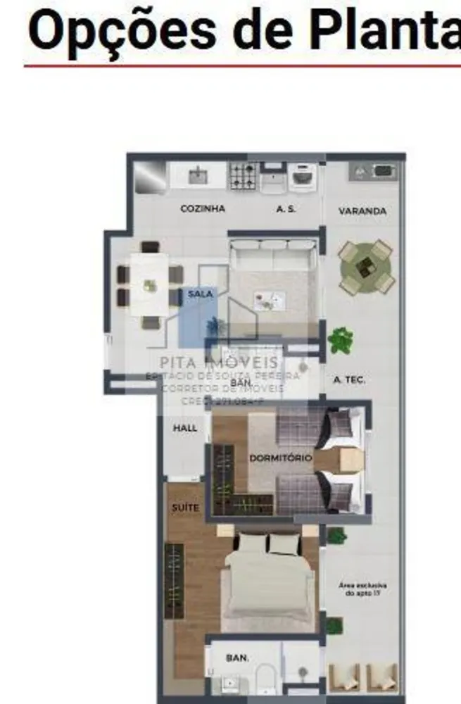 Apartamento, 2 quartos, 60 m² - Foto 9
