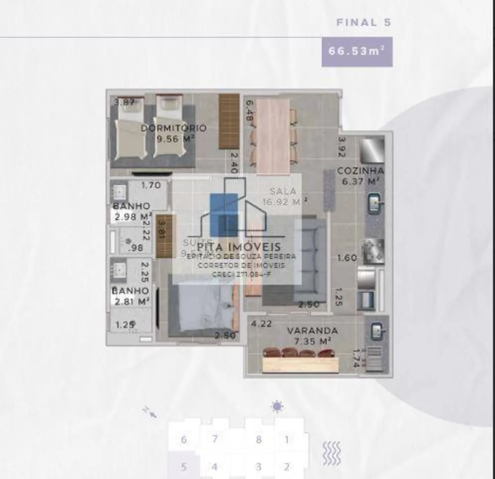 Apartamento, 2 quartos, 66 m² - Foto 15