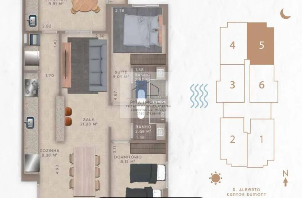Apartamento, 2 quartos, 75 m² - Foto 19