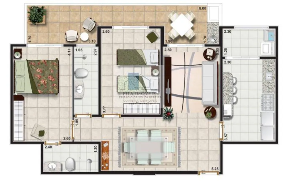 Apartamento, 2 quartos, 88 m² - Foto 4