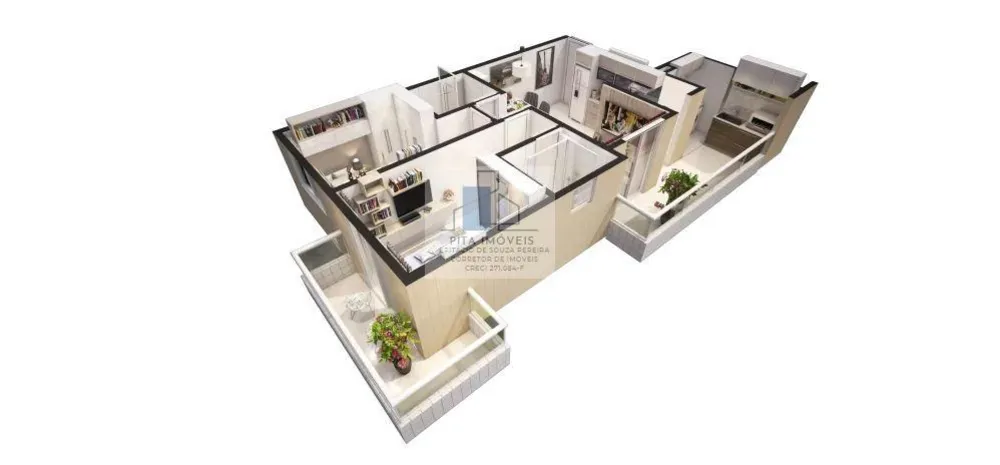 Apartamento, 2 quartos, 63 m² - Foto 5