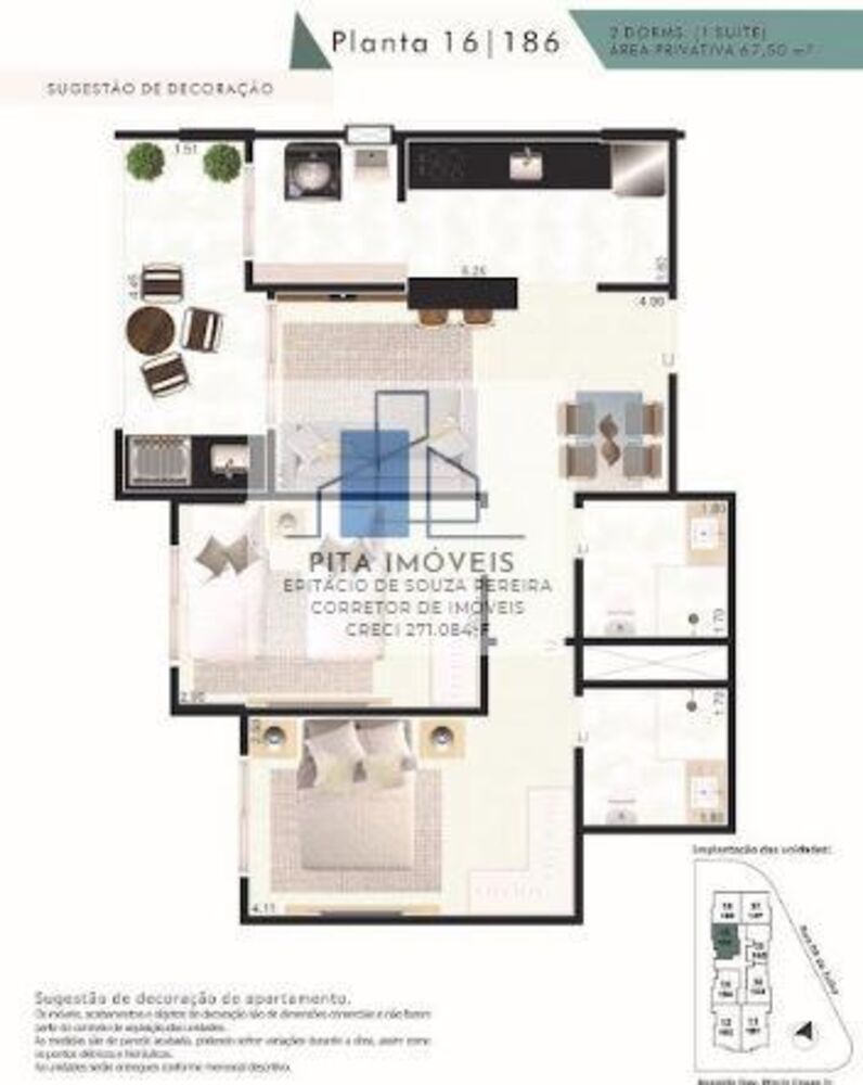Apartamento, 2 quartos, 67 m² - Foto 9
