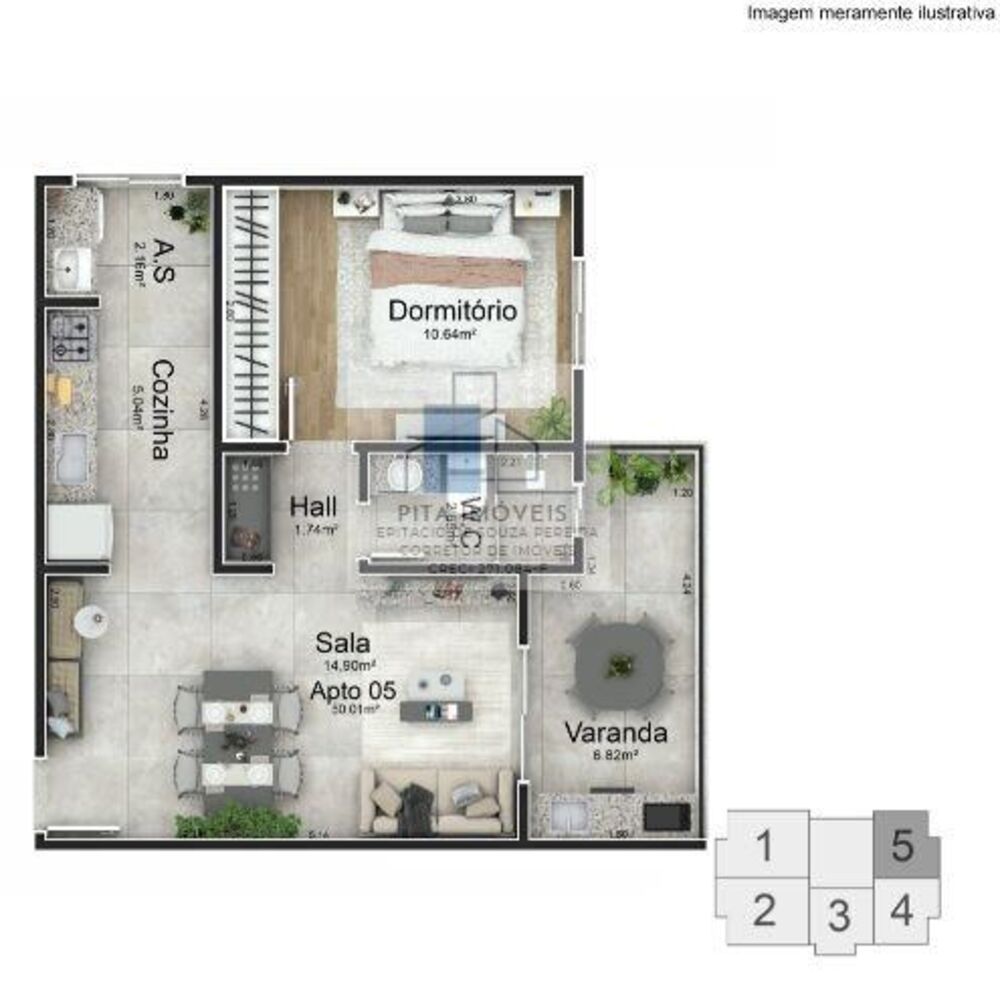 Cobertura à venda com 3 quartos, 100m² - Foto 16