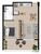 Apartamento, 1 quarto, 55 m² - Foto 2