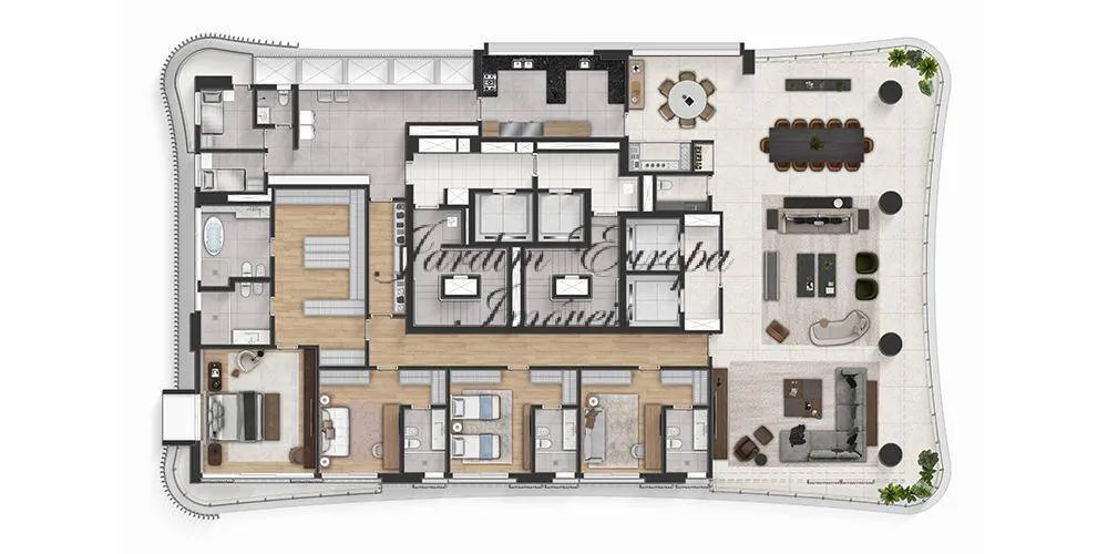 Apartamento, 4 quartos, 1095 m² - Foto 1