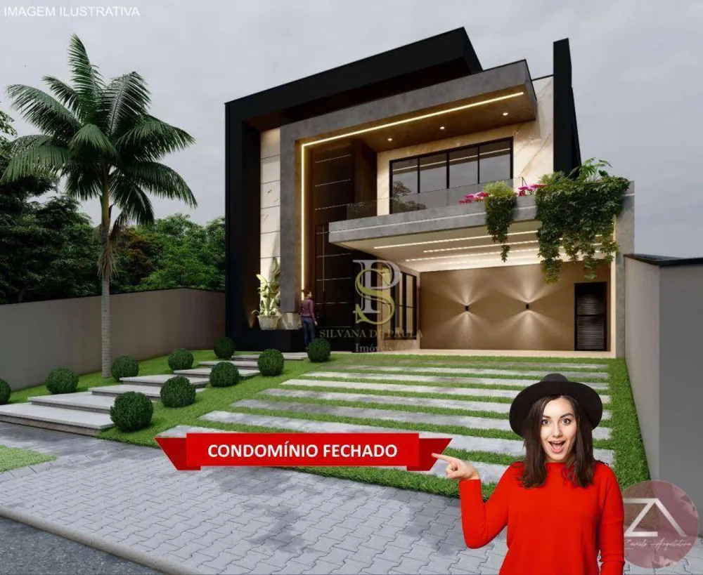 Casa de Condomínio, 5 quartos - Foto 1