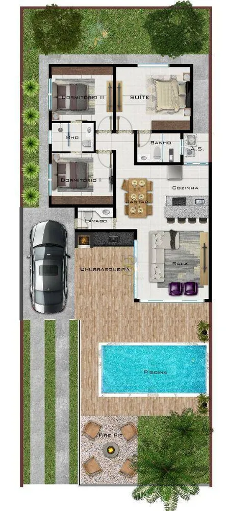 Casa, 3 quartos, 159 m² - Foto 8
