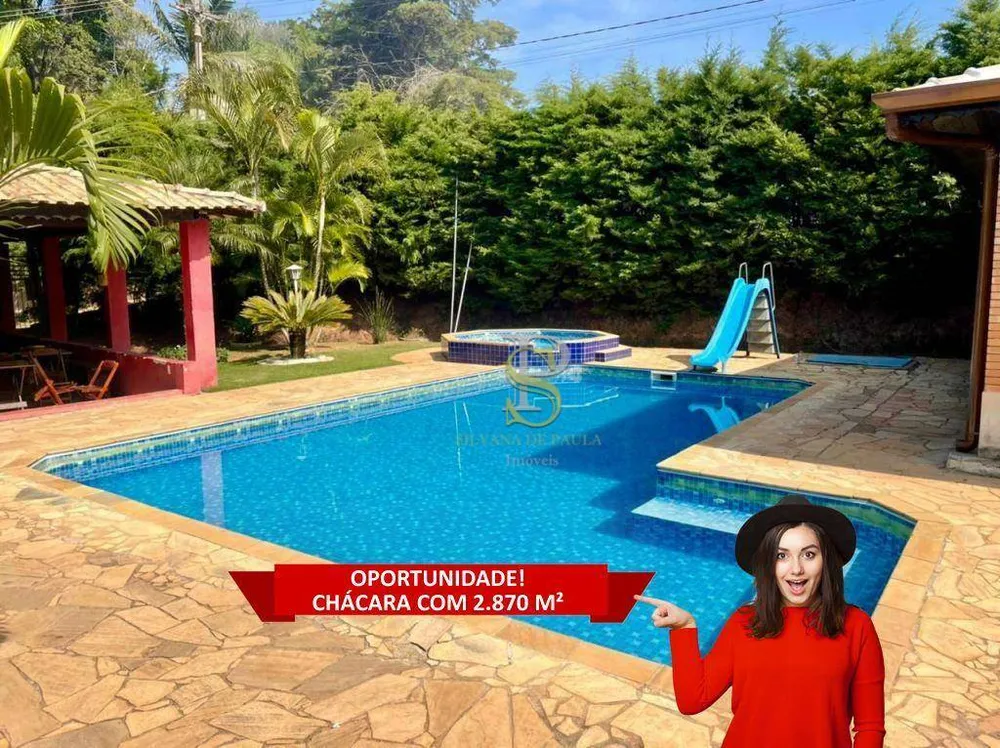 Chácara, 6 quartos, 2870 m² - Foto 1
