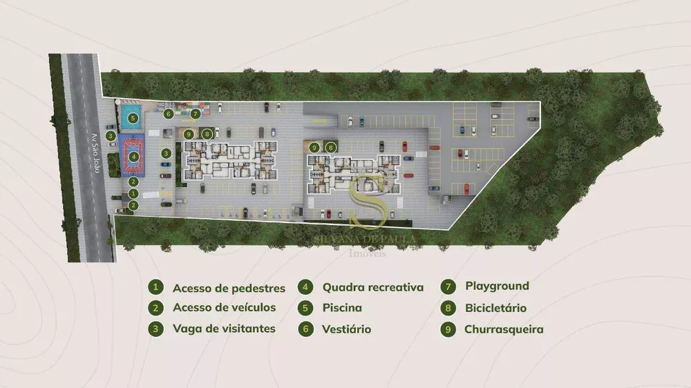 Apartamento, 2 quartos, 50 m² - Foto 1