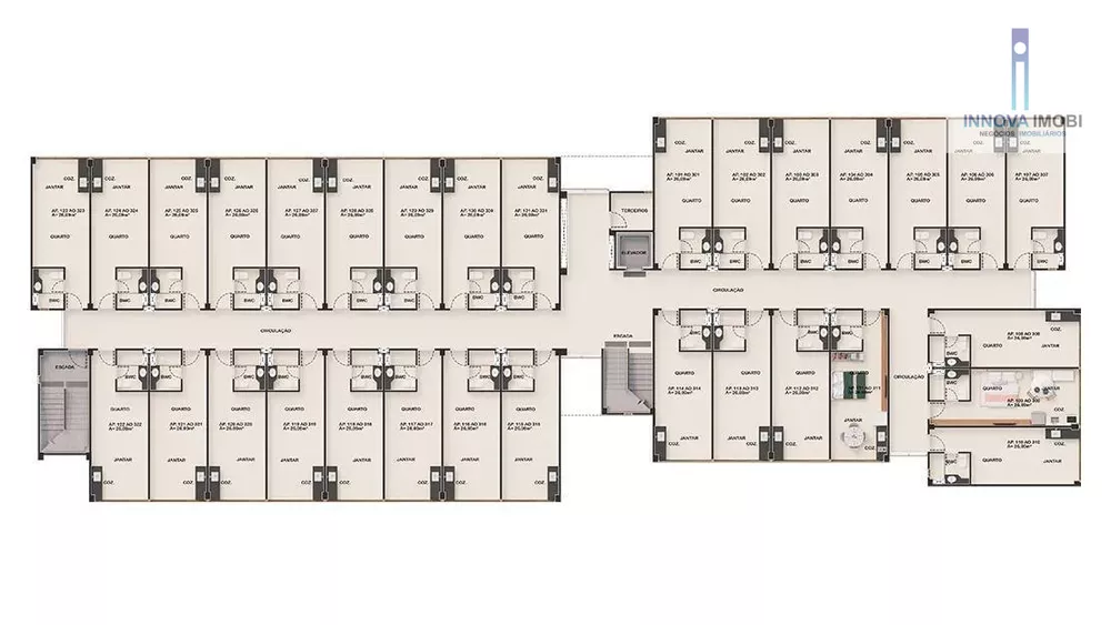 Flat/Apart Hotel, 3 quartos, 135 m² - Foto 4