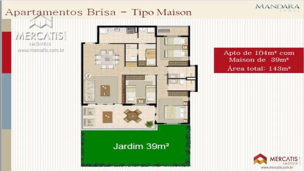 Apartamento, 4 quartos, 143 m² - Foto 3