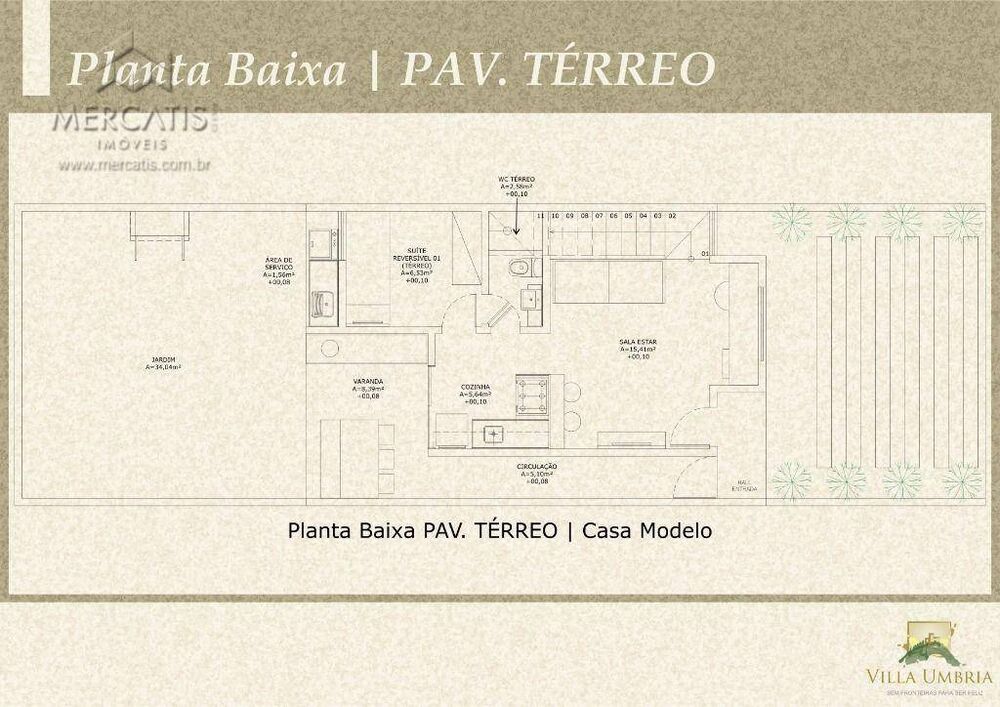 Casa de Condomínio à venda com 4 quartos, 103m² - Foto 4