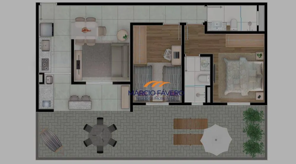 Apartamento, 2 quartos, 65 m² - Foto 15