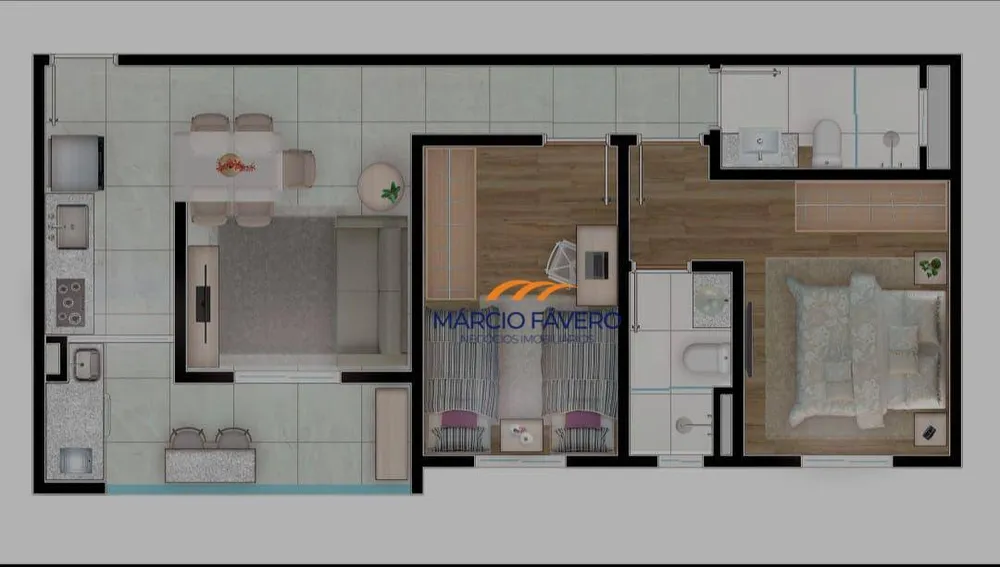 Apartamento, 2 quartos, 65 m² - Foto 13