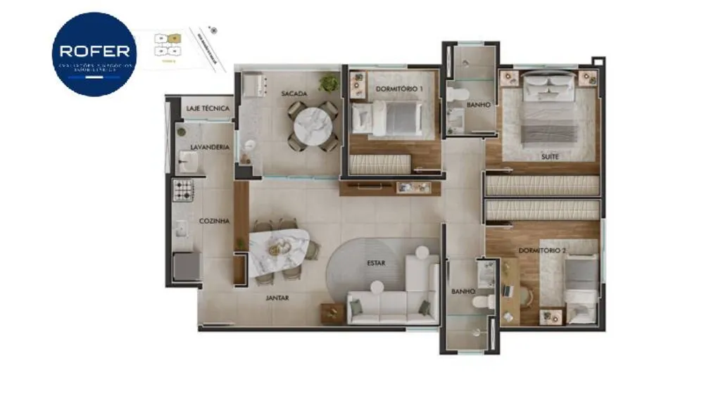 Apartamento, 2 quartos, 70 m² - Foto 12