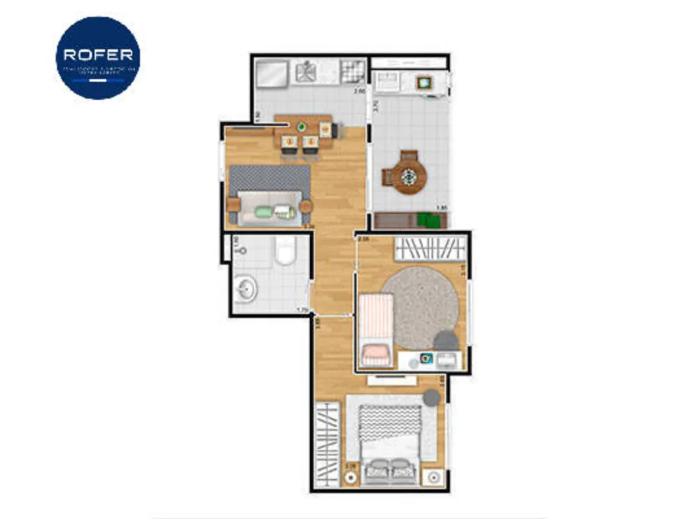 Apartamento, 2 quartos, 47 m² - Foto 16