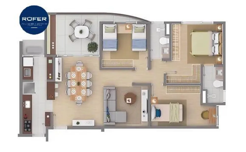 Apartamento, 3 quartos, 97 m² - Foto 12